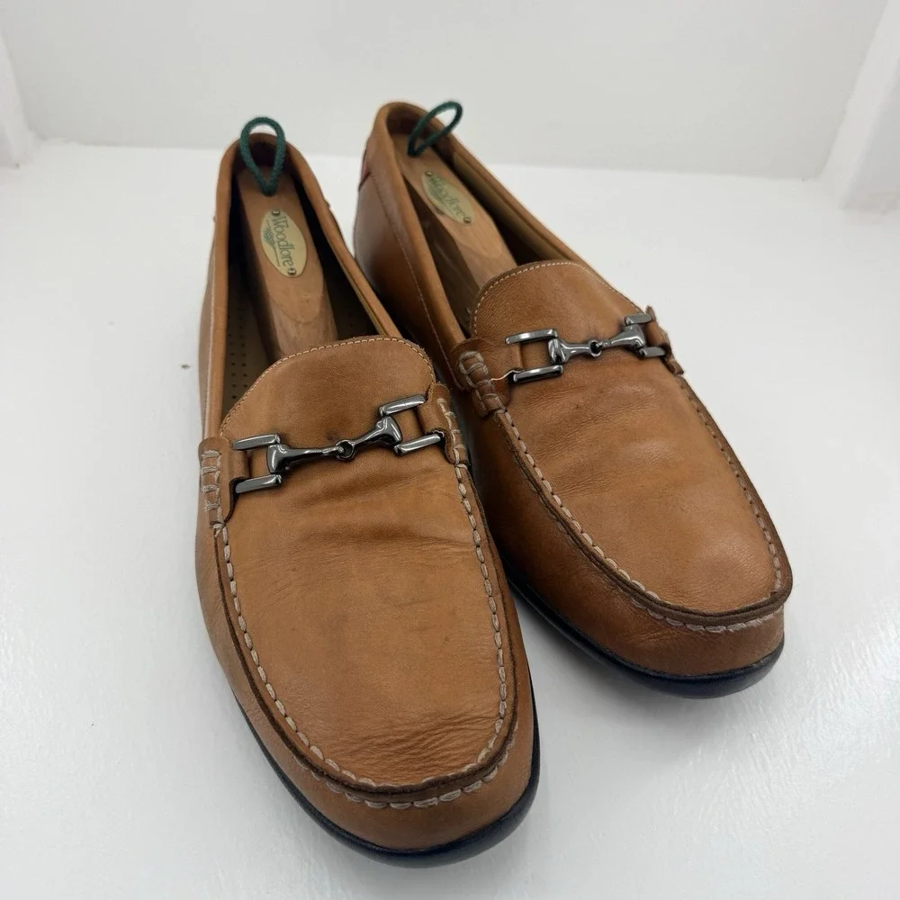 FootJoy FJ Club Casual Mens 11M Tan Leather Bit Loafers 79008 Slip On Shoes